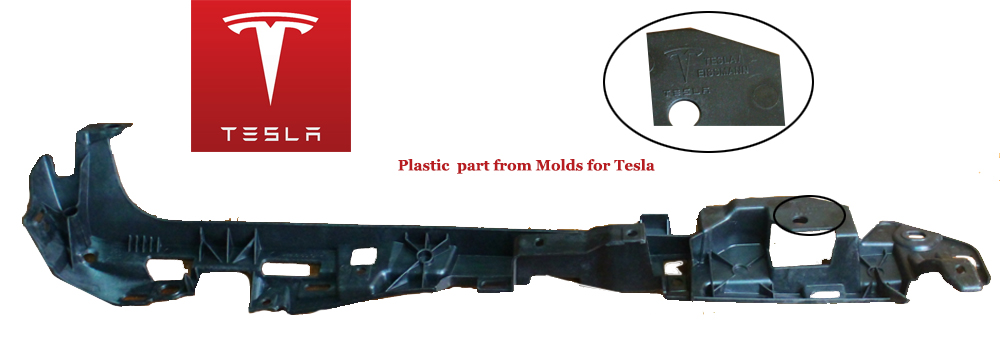 Tesla Platic parts